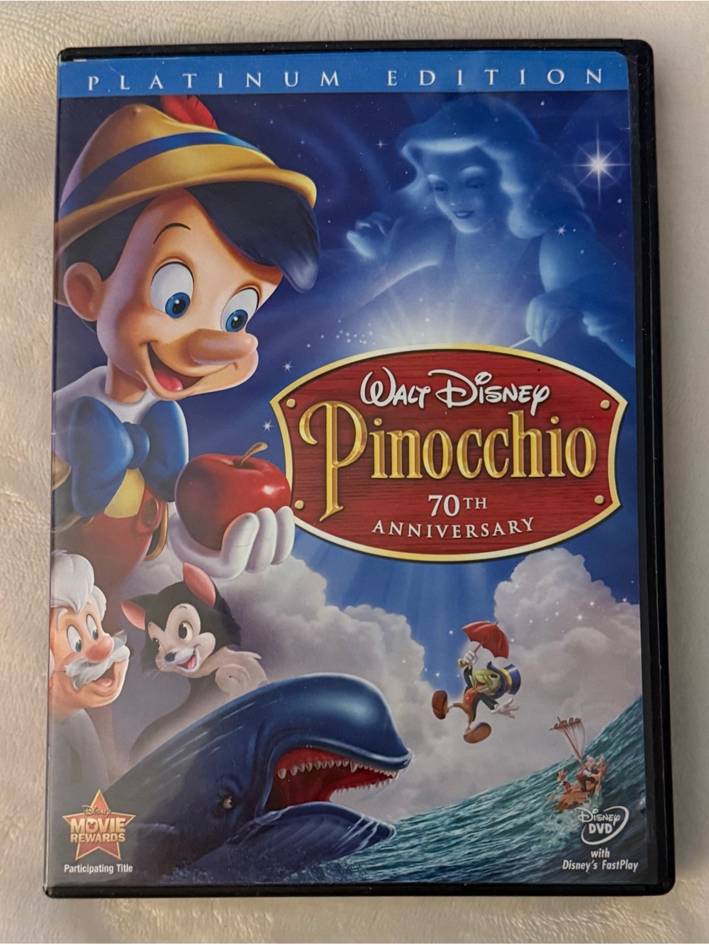 Disney Pinocchio 70th Anniversary Platinum Edition DVD